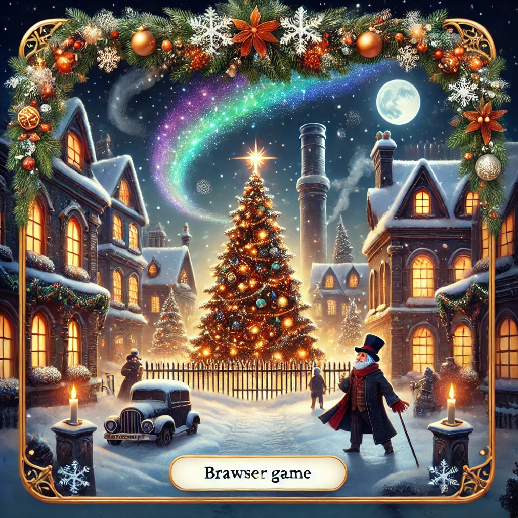 Browser game Christmas Carol Megaways Now