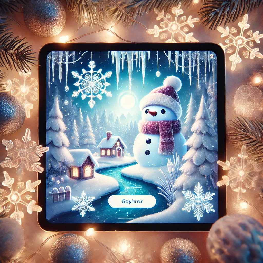 Browser game Frosty Charms White