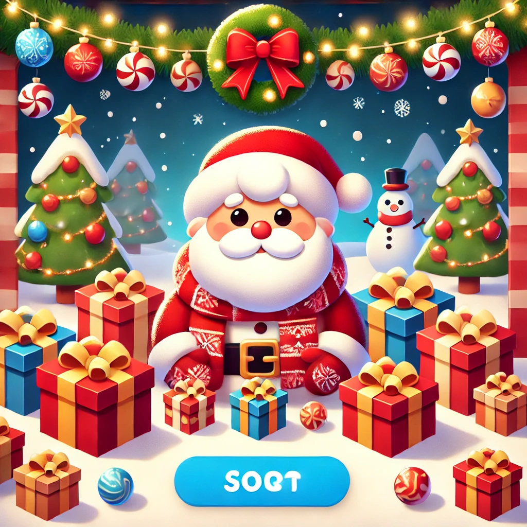 Browser game Santa Funny